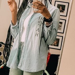 White sweetdion tank top